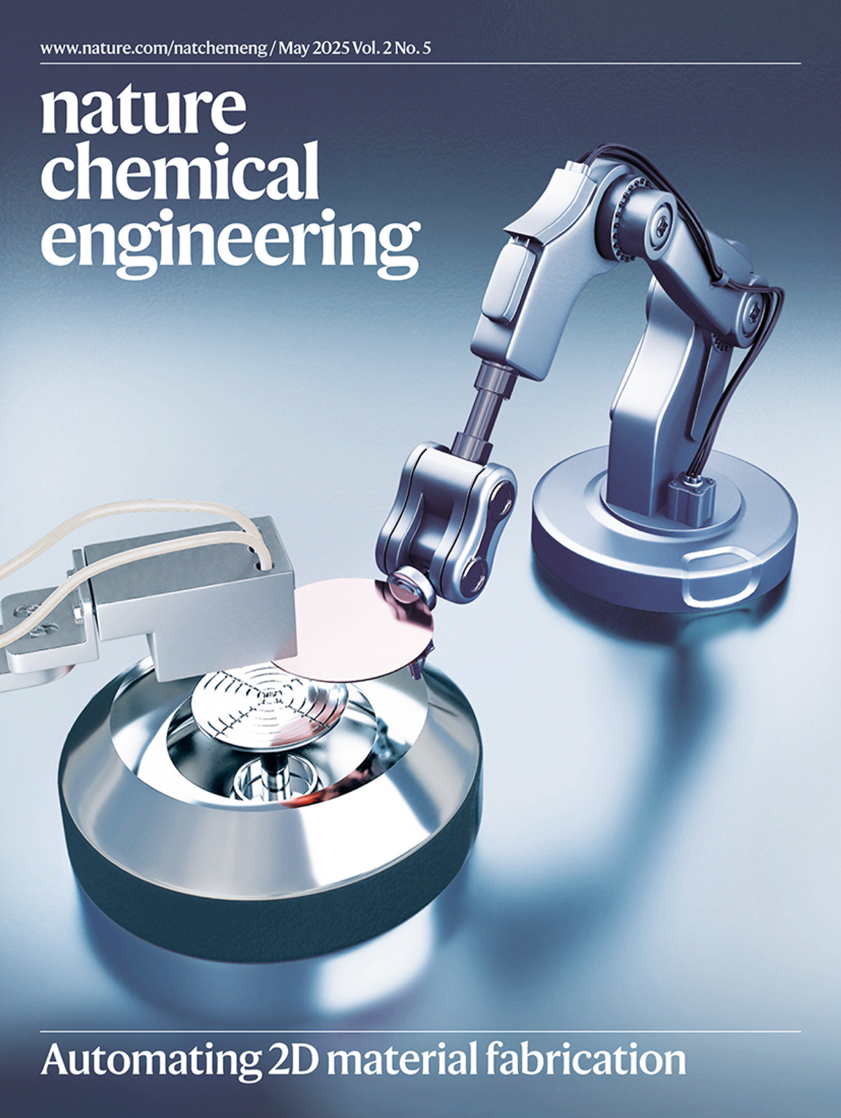 『Pesquisa de Sondi em destaque na capa da subsidiária da revista Nature!』 Sistema automatizado inaugura nova era na transferência de materiais 2D por CVD